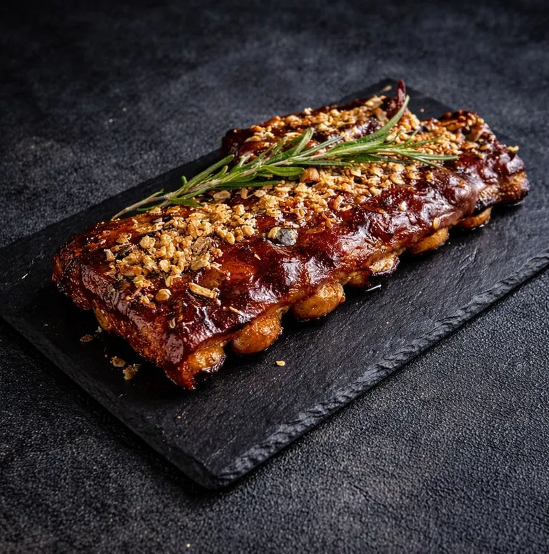 Свиные рёбрышки BBQ